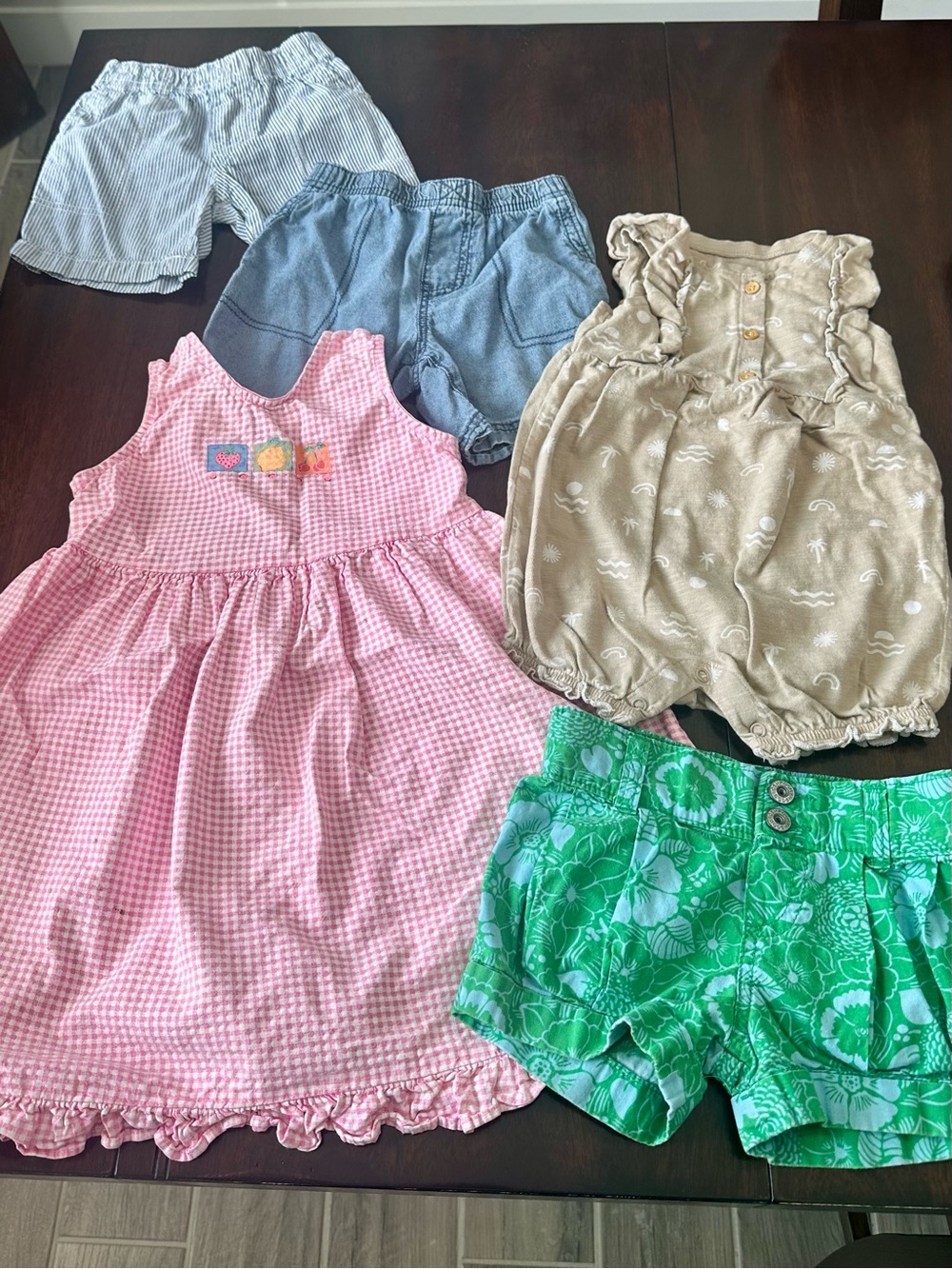 Toddler Girl Summer Lot (5-Piece Bundle) – Size 2T / 24 Months